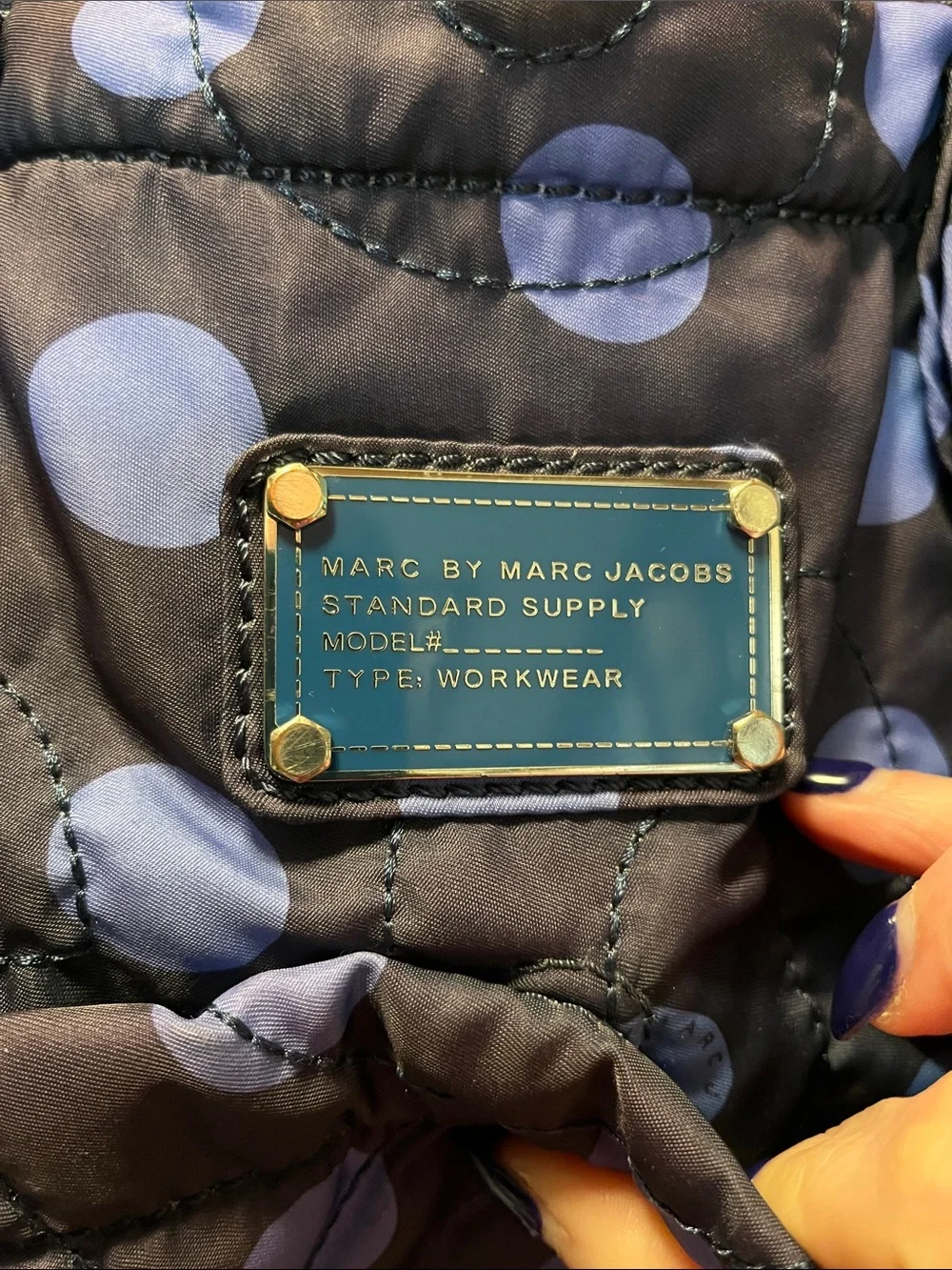 EUC Marc by Marc Jacobs Pretty Nylon Eliz-A-Baby Diaper Bag with Shoulder Strap